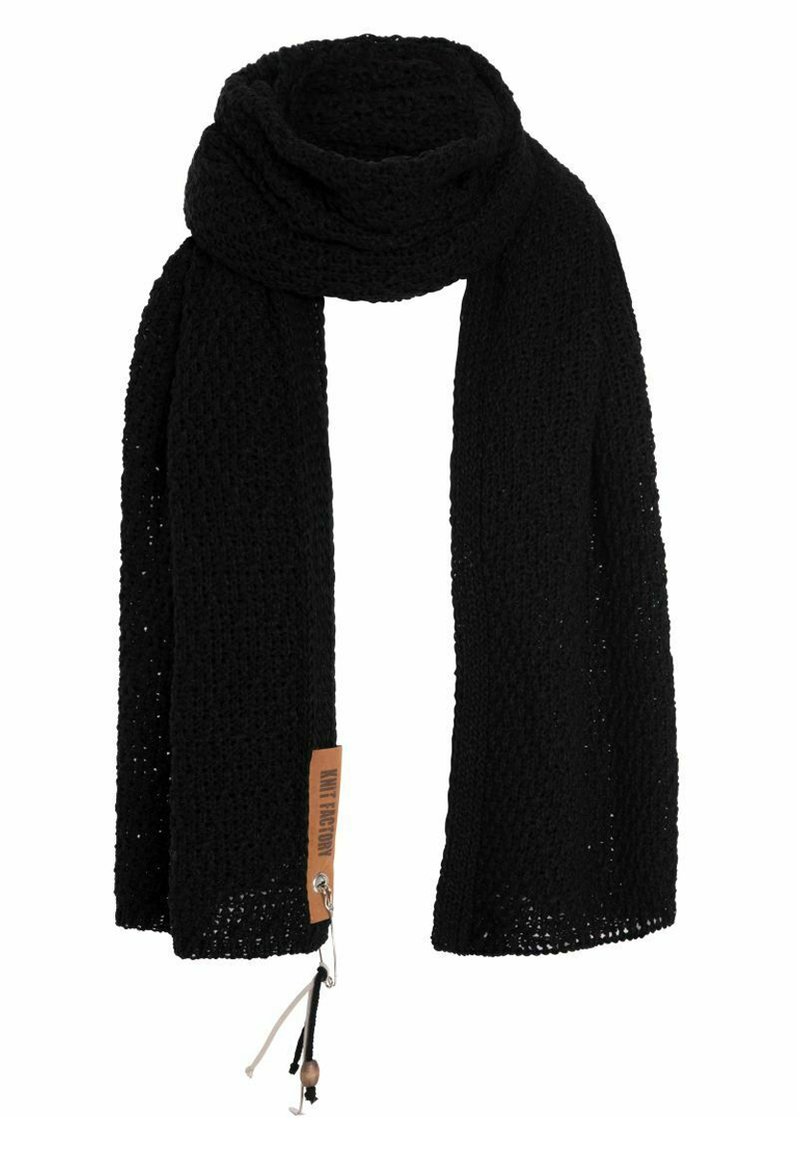 Knit Factory LUNA - Sjaal - black