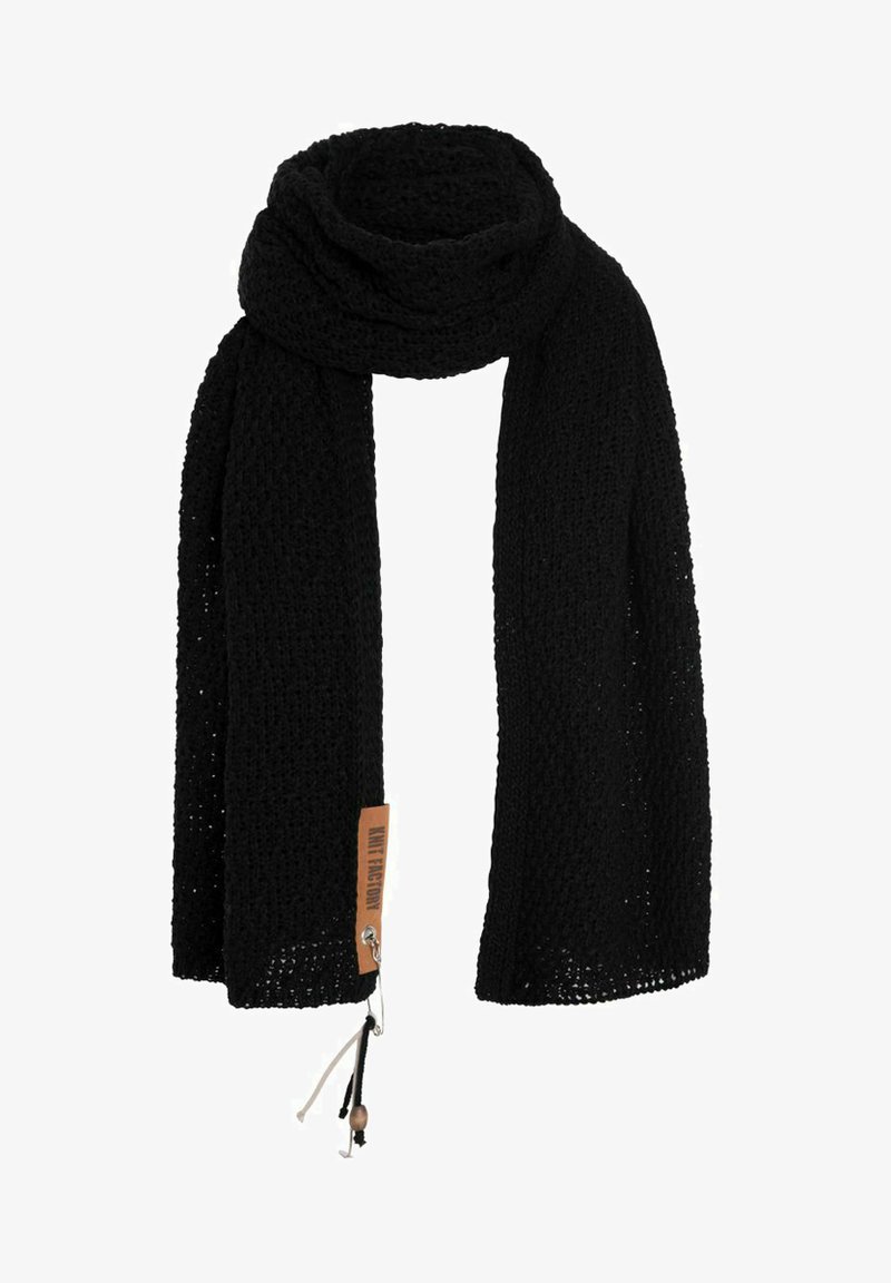 Knit Factory LUNA - Sjaal - black