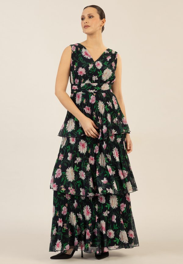 ABEND - Ballkleid - nachtblau multicolor