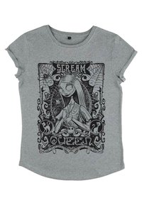Henry Tiger NIGHTMARE BEFORE CHRISTMAS SALLEY NEAUVOU - T-shirts print - melange grey