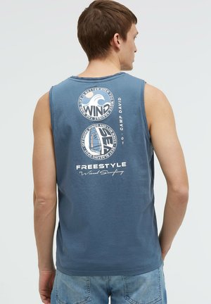 Camp David, CAMP DAVID TANKTOP MIT RÜCKEN-PRINT - Top - harbour blue