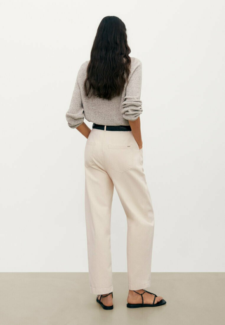 Massimo Dutti Jeans baggy - beige - Zalando.it
