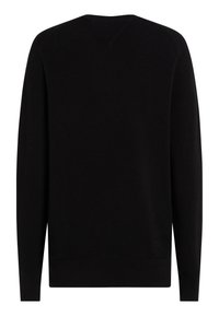 Tommy Hilfiger ESSENTIAL STRUCTURE CREW NECK - Vesta - black