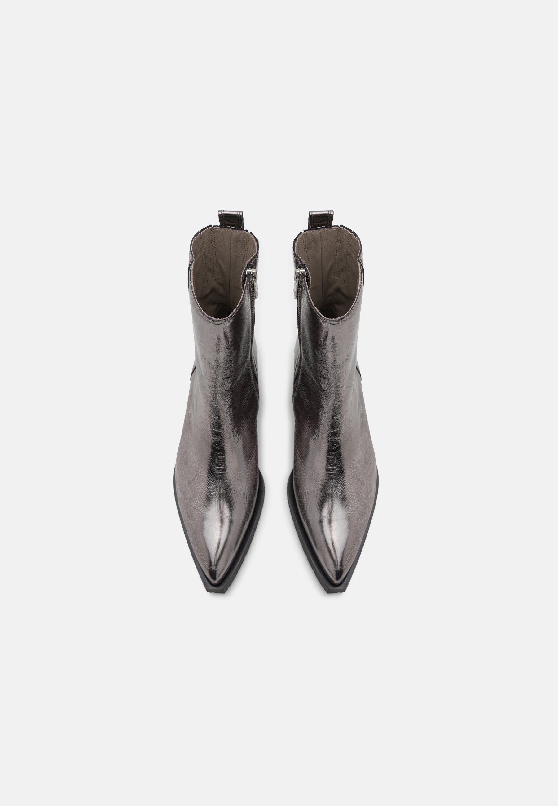 AllSaints LIVELY METALLIC BOOT - Cowboy/biker ankle boot