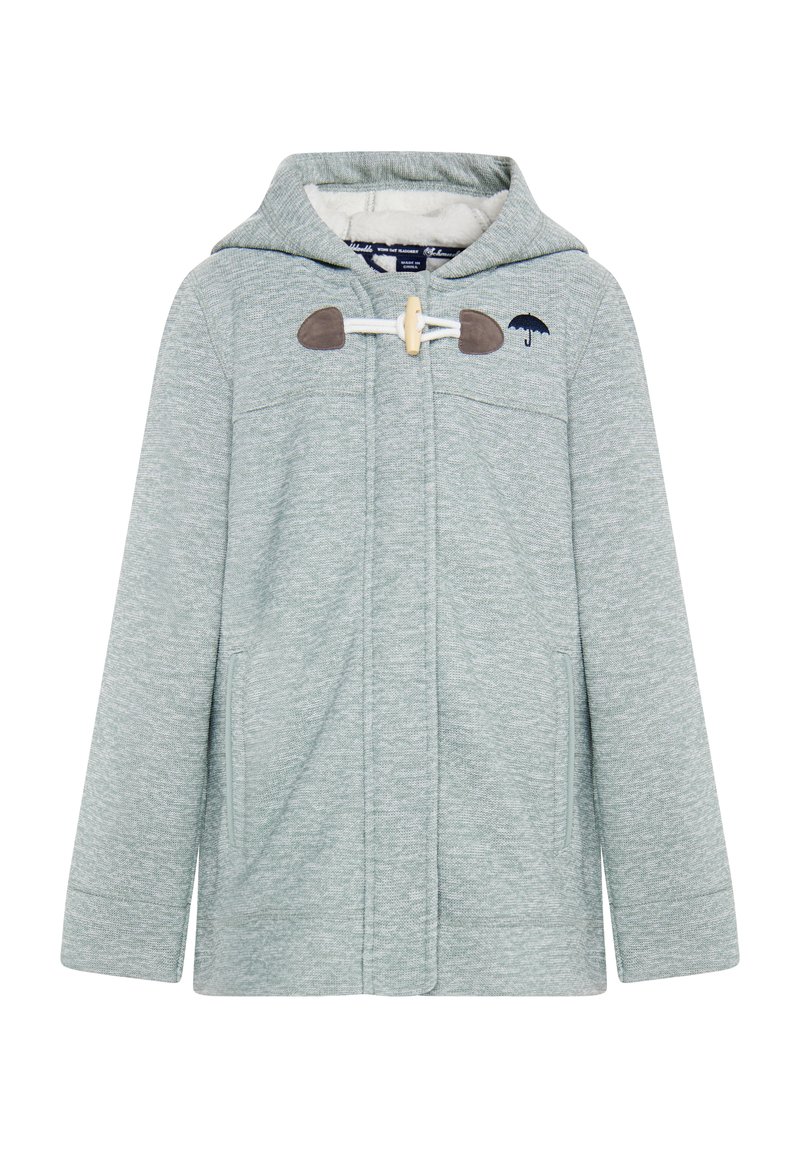 Schmuddelwedda Fleecejas mintgroen