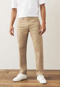 Next Authentic Stretch - Egyenes szárú farmer - wheat