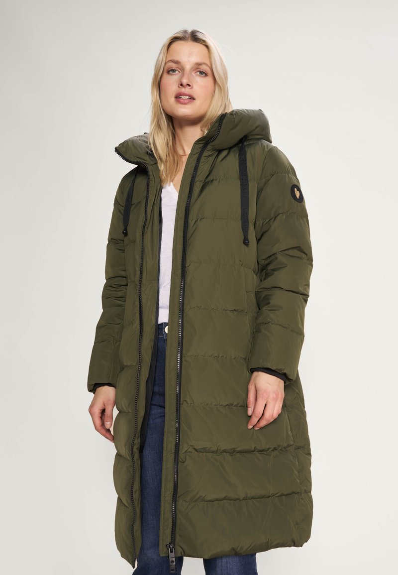 Mos Mosh NOVA COAT - Donsjas - forest night