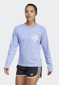 adidas Performance TOUR - Camiseta de manga larga - blue spark