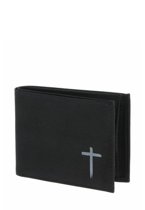 NEW CRYPTAN RFID PROTECT POCKET - Geldbörse - freedom cross print grey/black