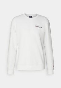 Champion ICONS CREWNECK SMALL LOGO - Felpa - white