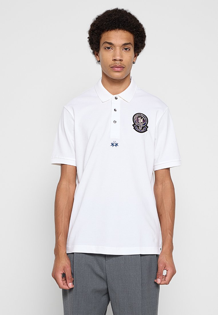 LA MARTINA Poloshirt wit