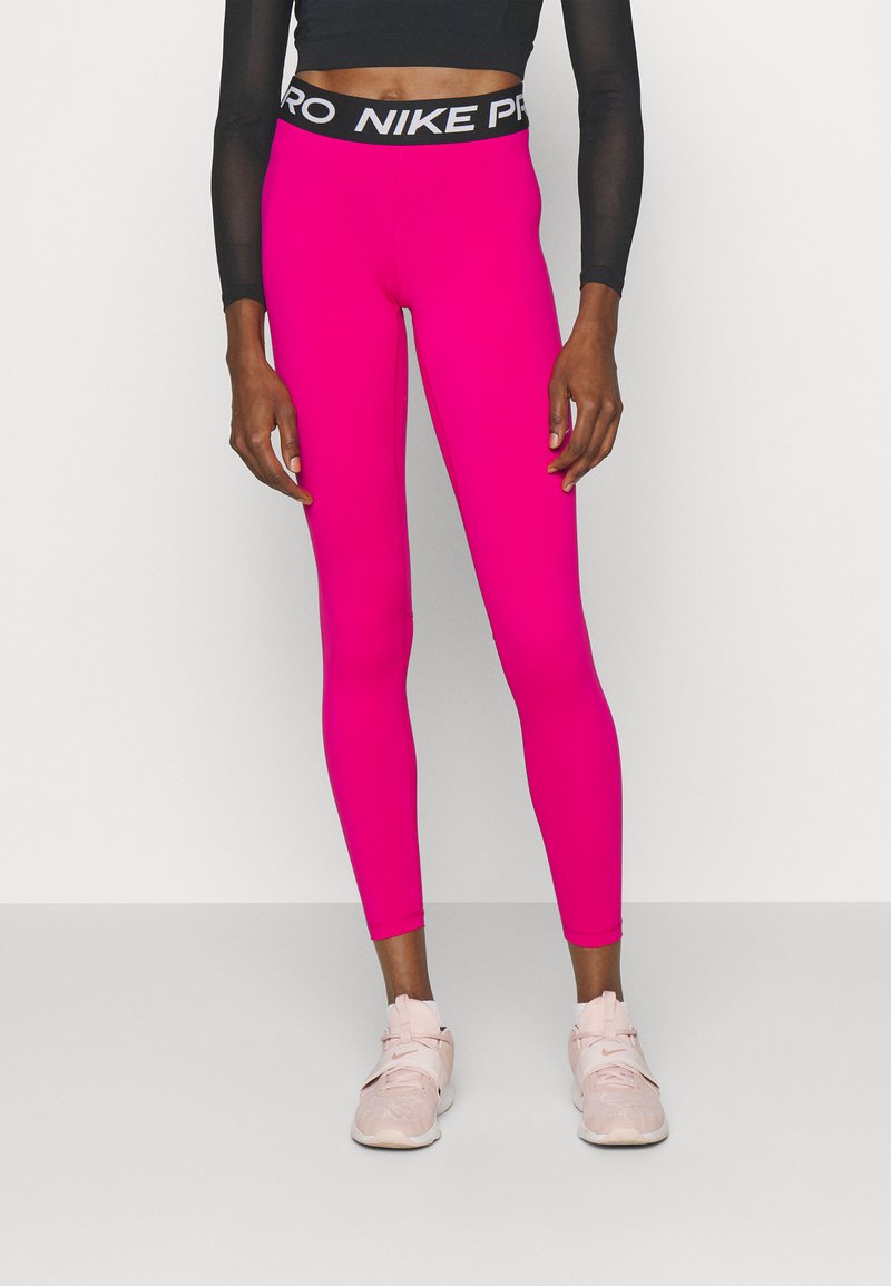 Nike Performance Leggings - fireberry/black/white