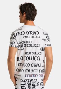 Carlo Colucci UNISEX - T-shirt estampada - white
