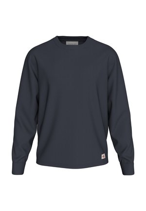 Calvin Klein Jeans, LONG SLEEVE WAFFLE - Блуза с дълги ръкави - dark sapphire