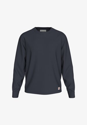 Calvin Klein Jeans, LONG SLEEVE WAFFLE - Блуза с дълги ръкави - dark sapphire