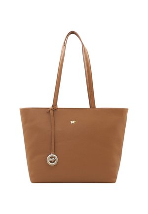 Braun Büffel Shopping Bag - cognac