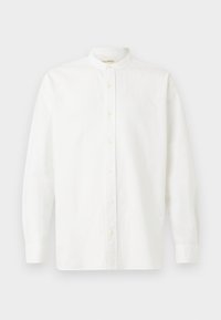 COLLARLESS SHIRT - Chemise - white
