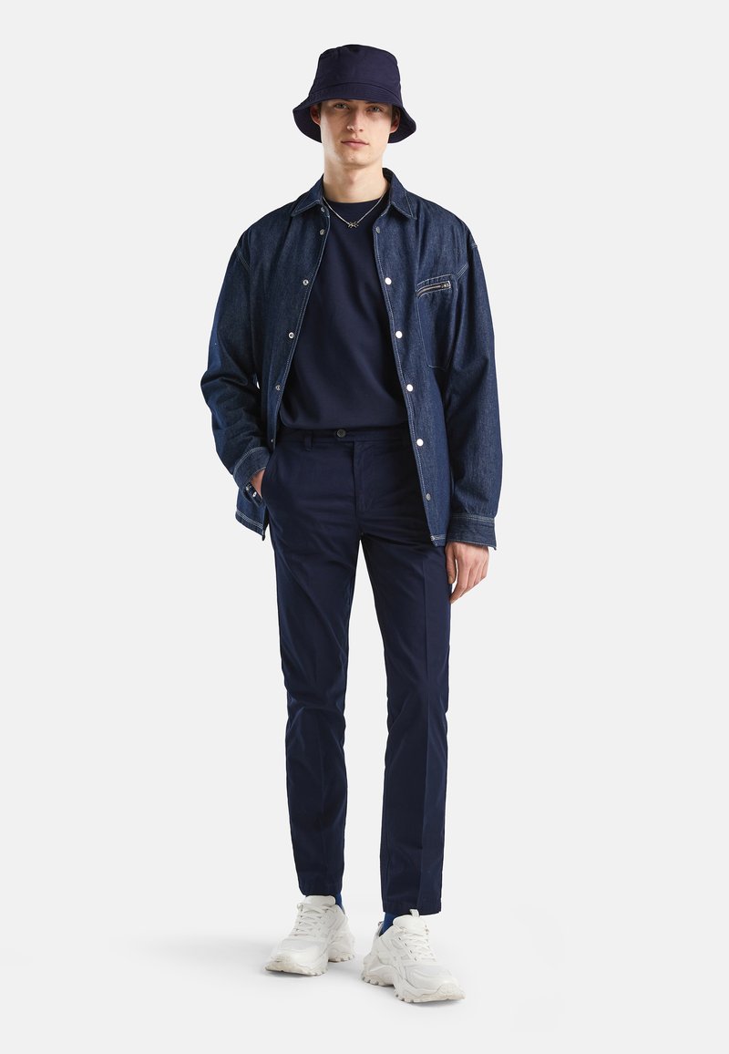 United Colors of Benetton Chino blauw United Colors of Benetton Chino blauw