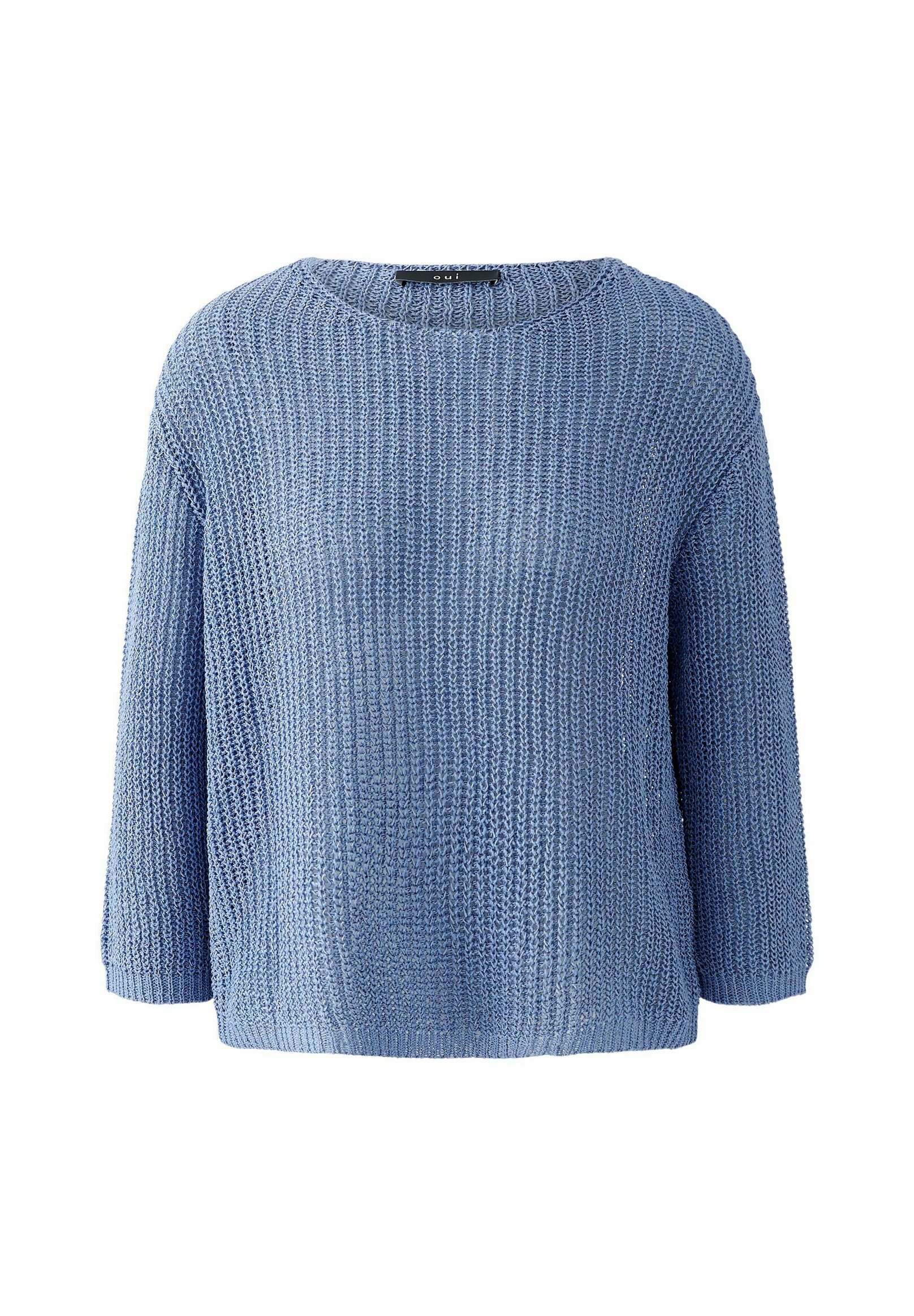Oui Jumper - ocean blue/blue - Zalando