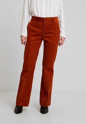 Broek - metallic red