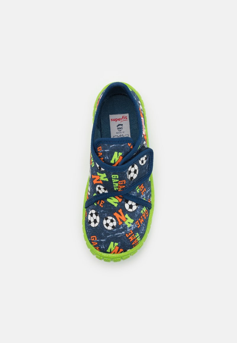 Kinder Sneaker | Superfit BILL Hausschuh blau/dunkelblau - FA65580 Kinder Sneaker | Superfit BILL Hausschuh blau/dunkelblau - FA65580