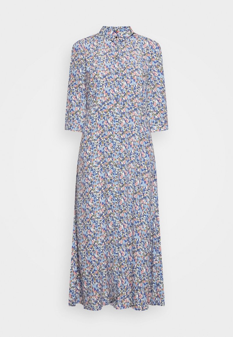 Numph Blousejurk blauw Numph Blousejurk blauw