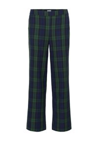 MADONNASZ  - Kalhoty - ocean botanical plaid