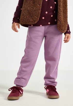 Lindex, LINDEX JOGGERS WITH BRUSHED INSIDE LINDEX UNISEX - Træningsbukser - light dusty lilac