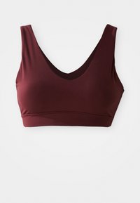 ULTIMATE STUDIO VOOP BRA - Sport-BH med lätt stöd - garnet red