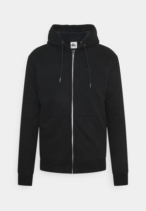 Quiksilver Zip-up sweatshirt - black