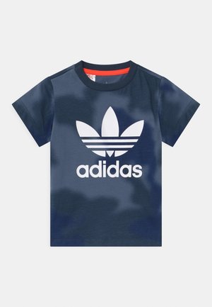 UNISEX - T-shirt con stampa - crew blue/multicolor/solar red