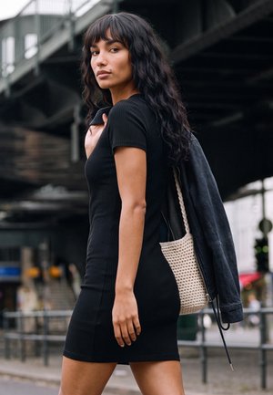 Urban Classics, BASIC SLIM FIT - Vestido de tubo - black