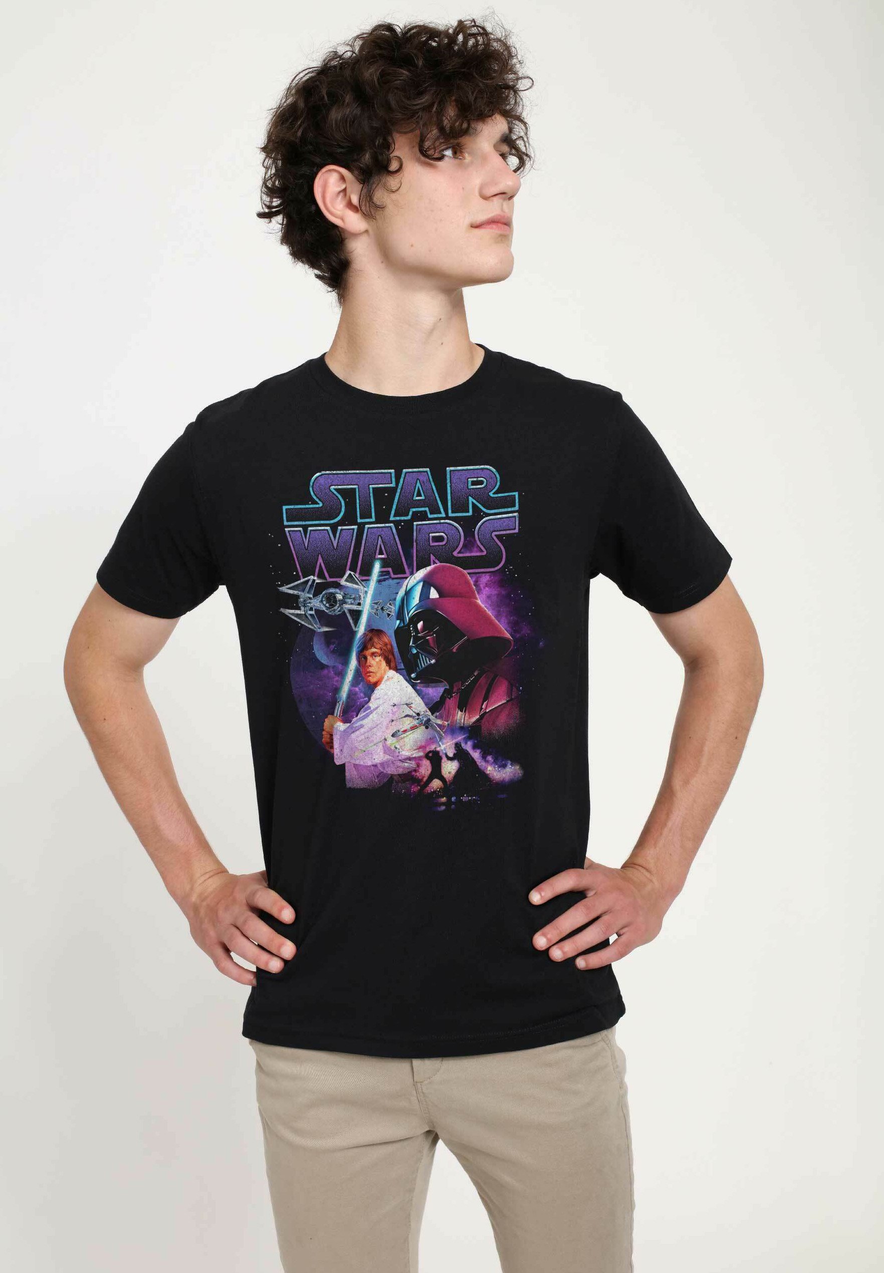 Henry Tiger STAR WARS: CLASSIC - FATHER SON - Print T-shirt - black -  Zalando.de