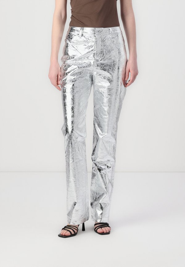 XANTHIA PANT - Trousers - silver