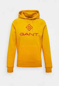 GANT Sweat à capuche - mustard yellow