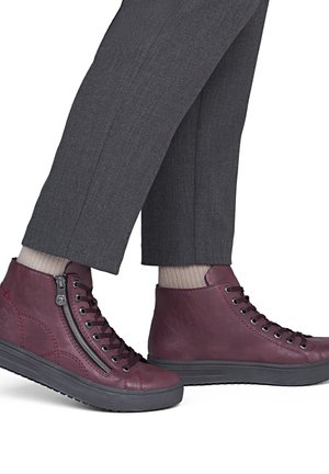 Rieker, RIEKER SNEAKER HIGH L2520 - Baskets montantes - red