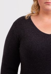 CASH-MERE Strickpullover - dunkel anthrazit
