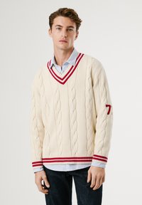 Pepe Jeans PACE - Strickpullover - ivory white