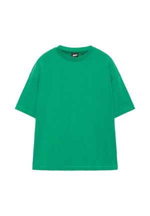 PULL&BEAR, STWD STAR - T-SHIRT - T-shirt basique - green