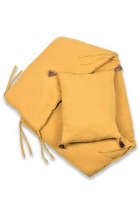 Cigit MUSLIN BUMPER SET  - Couverture en mousseline - mustard yellow