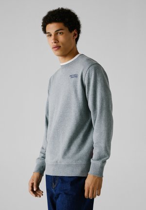 REFLECT LOGO CREW - Sweatshirt - grey marl