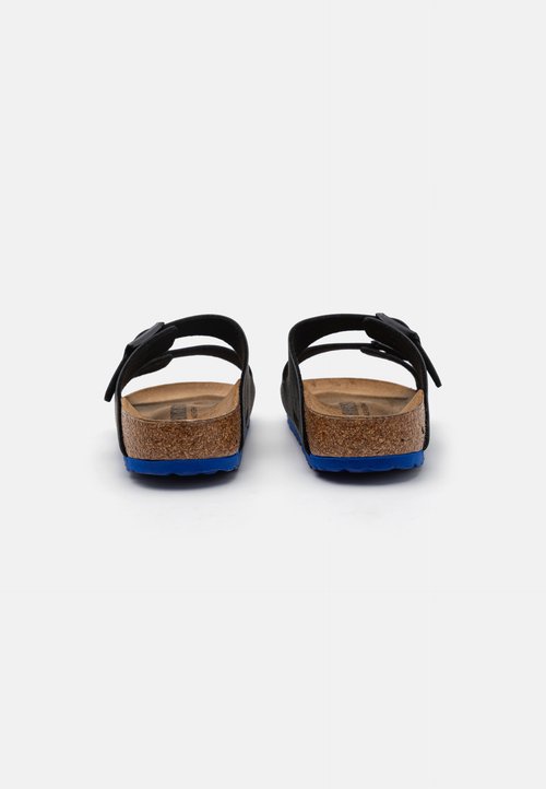 Birkenstock ARIZONA KIDS - Pantuflas - desert soil black/blue — photo 3