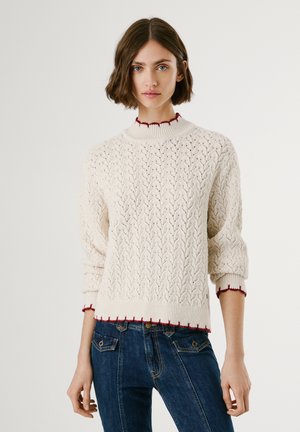 CHARIL - Pullover - oyster white