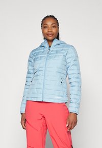 Spyder ZENITH HOODED JACKET - Pūkinė striukė - blue drift