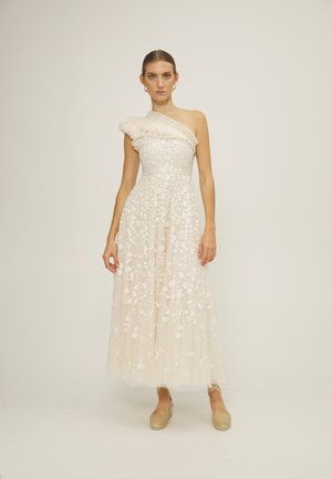 POSY PIROUETTE ONESHOULDER ANKLE GOWN EXCLUSIVE - Gallakjole - cream
