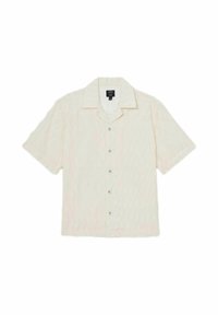 Reiss REGULAR FIT - MASTELLA CHÉ FRINGED-WAVE  - Košeľa - off white