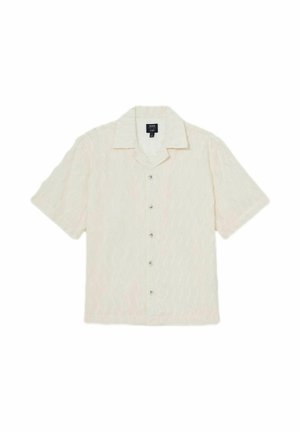 Reiss REGULAR FIT - MASTELLA CHÉ FRINGED-WAVE  - Ing - off white