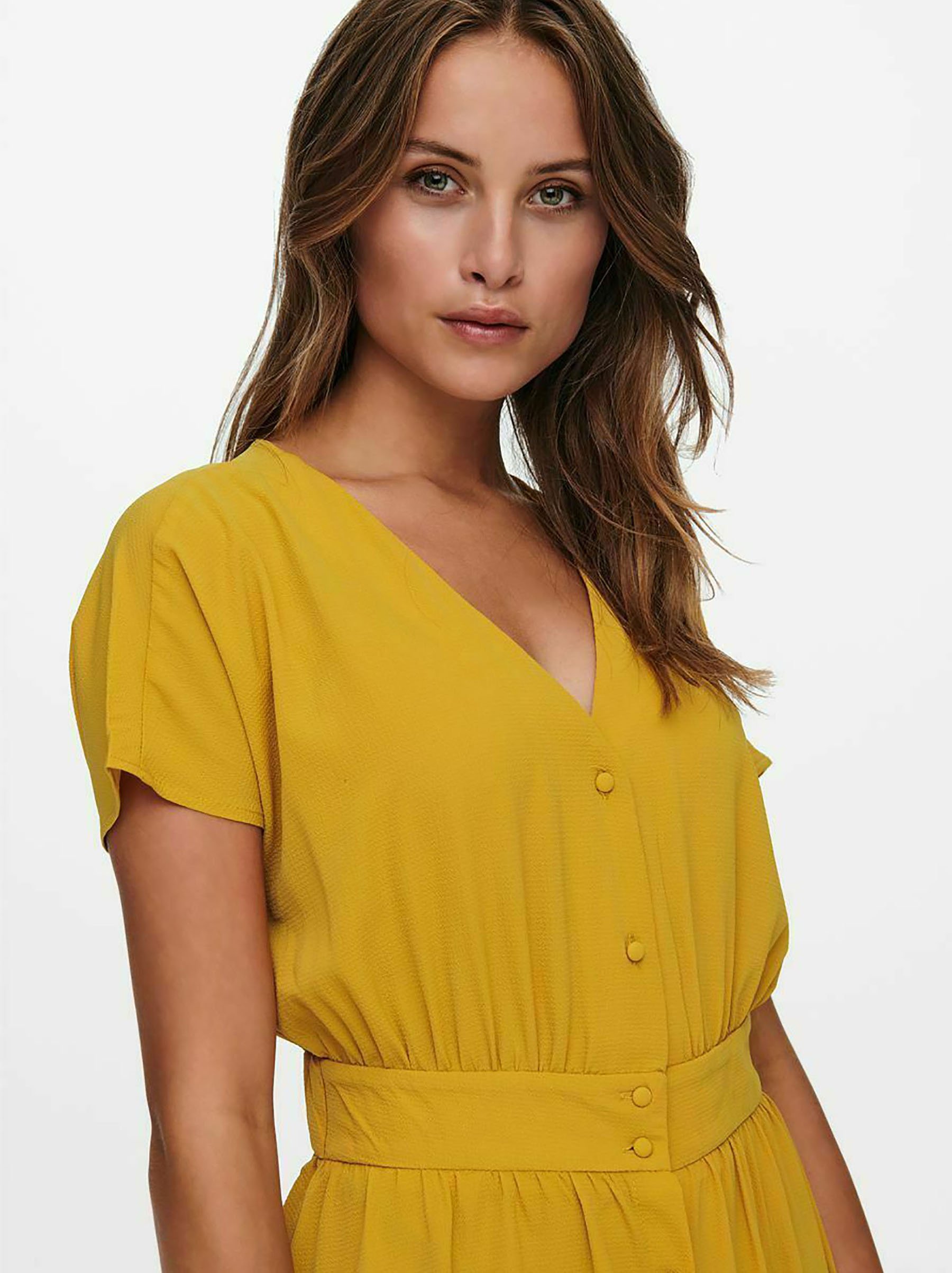 robe only jaune