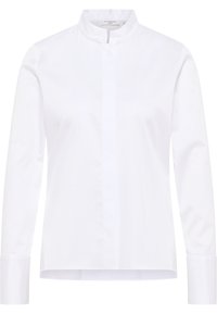 Eterna SATIN SHIRT - FITTED - Camicia - weiß