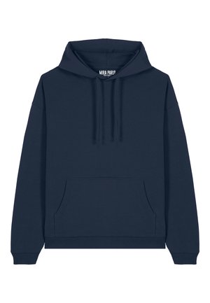 BRUTE BACK EMBROIDERY UNISEX - Džemperis ar kapuci - dark blue